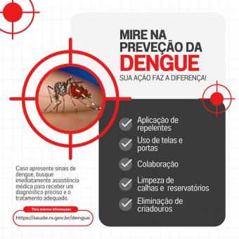 Atenção para monitoramento do Mosquito da Dengue